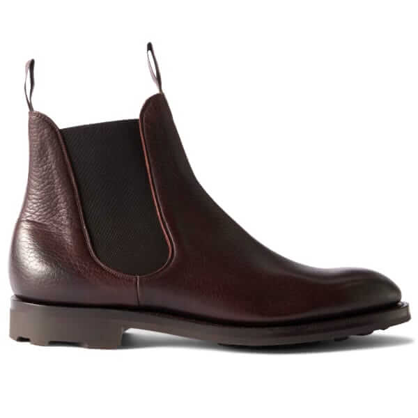 Edward Green Newmarket leather Chelsea boot