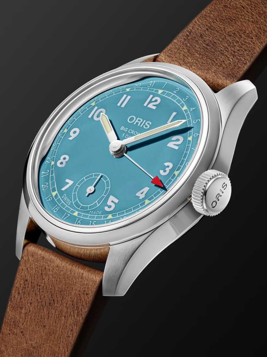 Oris Big Crown Swiss-made hand-wound timepiece