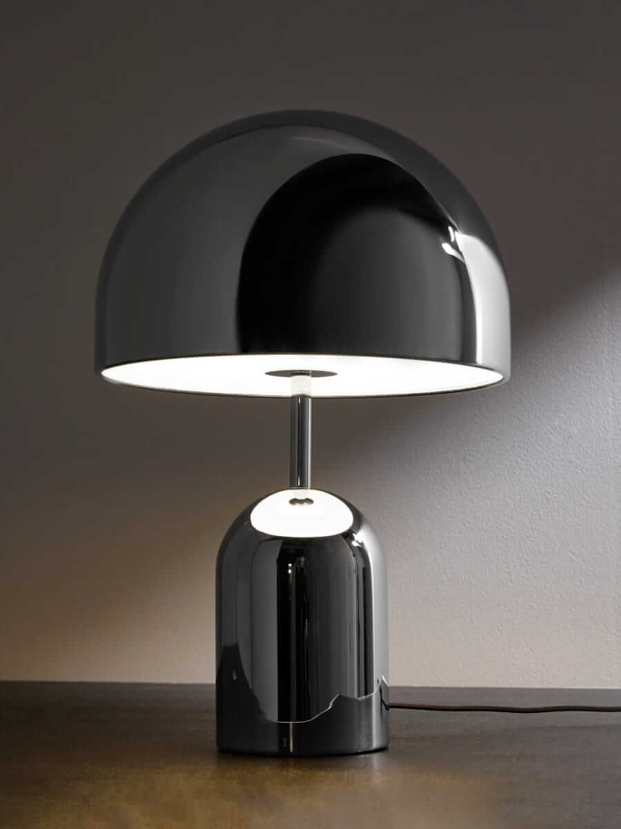 Tom Dixon Bell steel LED lamp