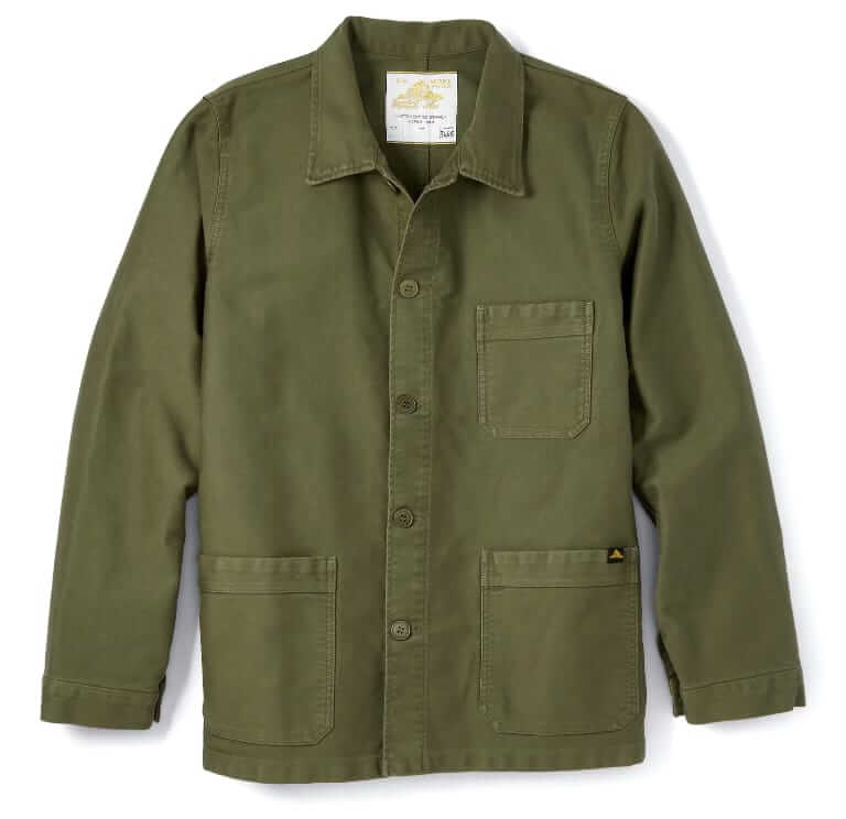 Le Mont St Michel moleskin chore jacket