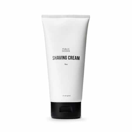 Public Goods Shaving cream