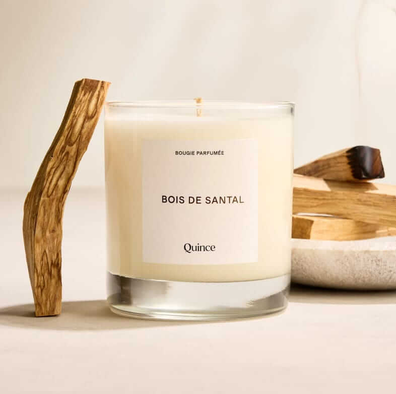 Quince Bois de Santal candle