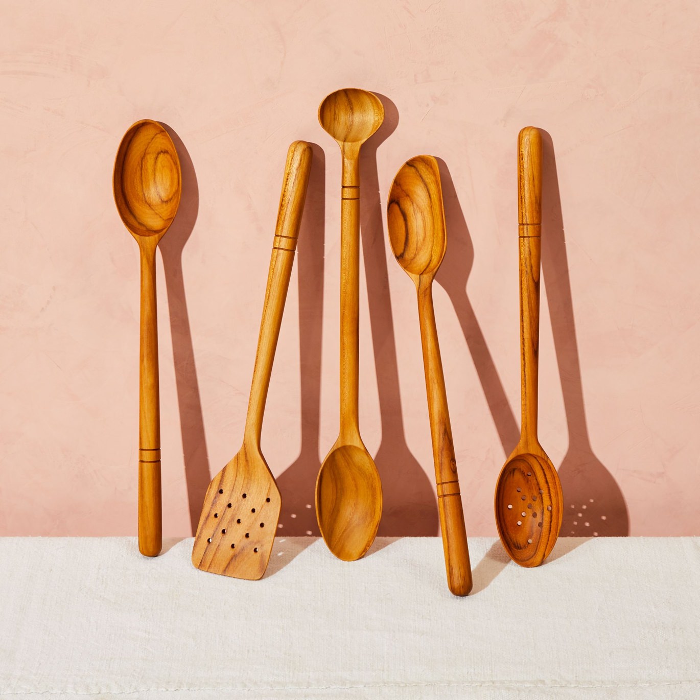 Five.Two Vintage-Inspired Wooden Spoons