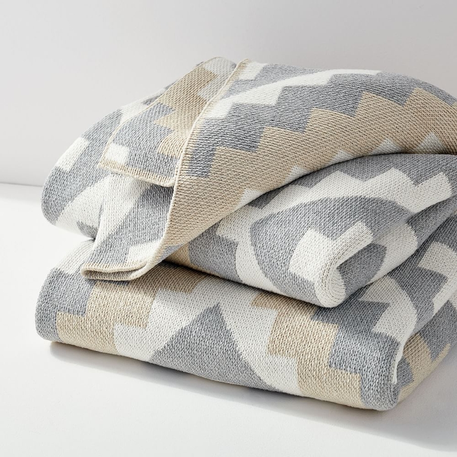 West Elm Recycled Cotton Throw