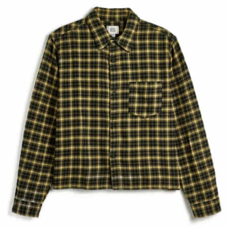 bdg cropped flannel