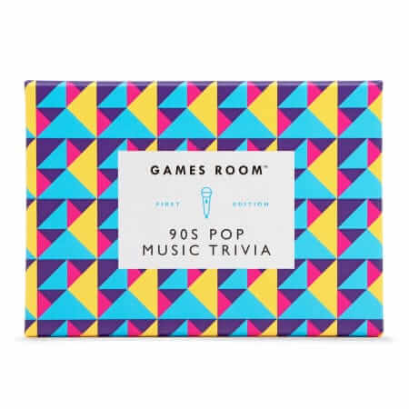 games room 90s pop music trivia game