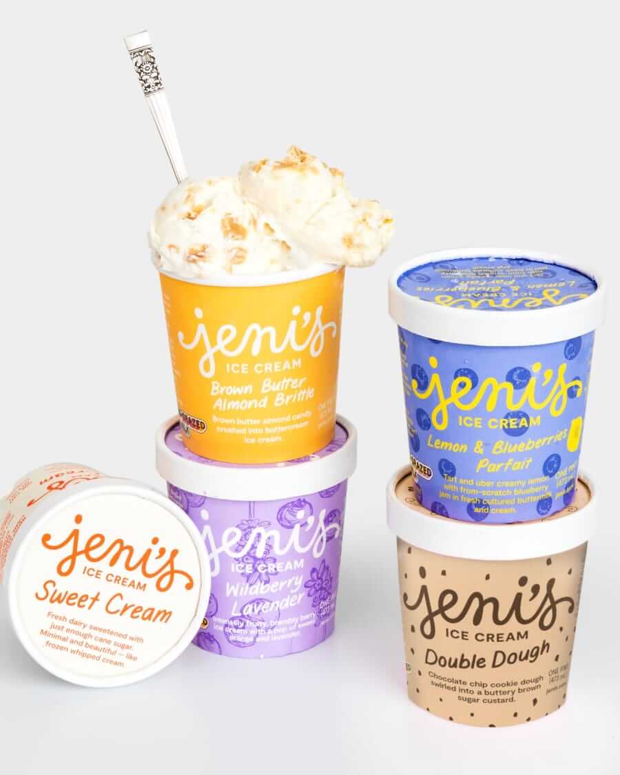 Jeni's Five pint collection