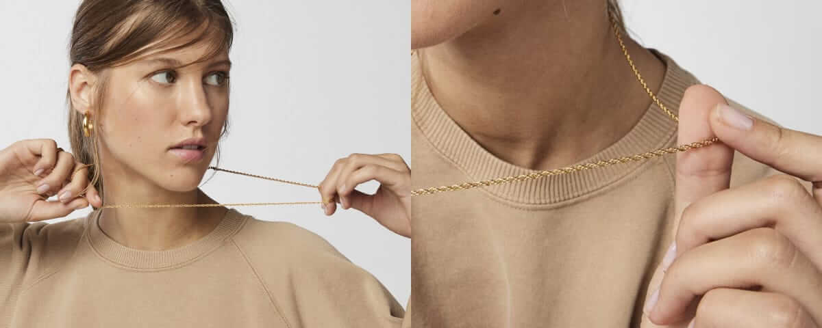 Tous 18kt Gold Plated Vermeil Chain Cord Necklace