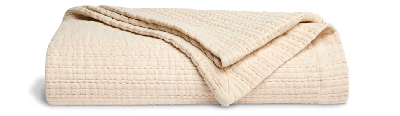 Brooklinen Lightweight textured throw