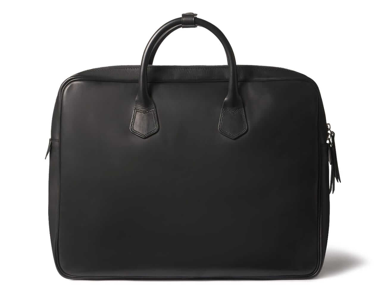 buck mason italian leather work bag