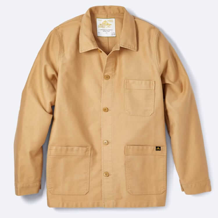 Le Mont St Michel French moleskin work jacket