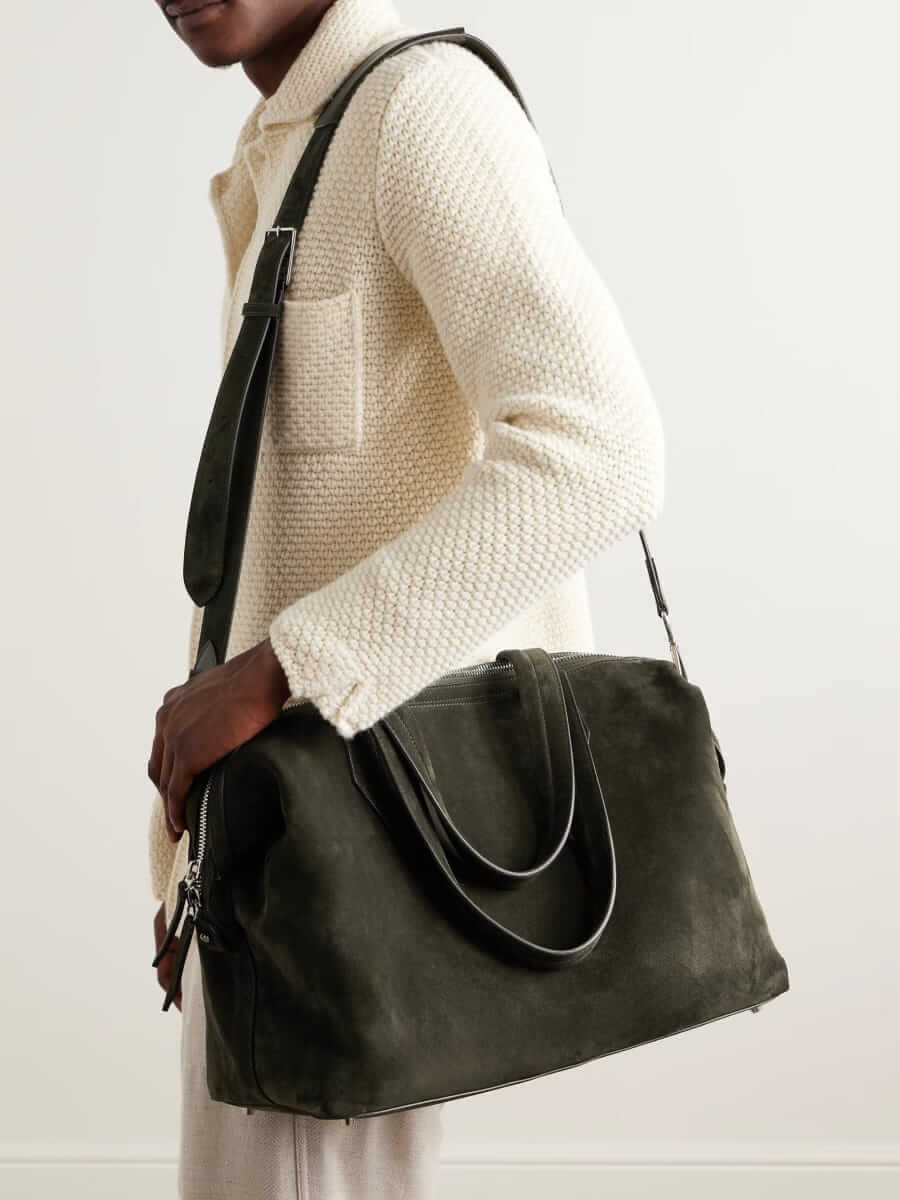 Metier Nomad all-day suede holdall