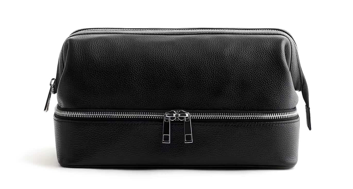 quince italian leather dopp kit