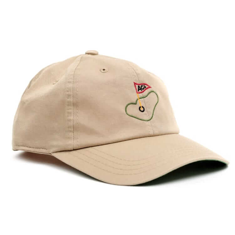 acl golf khaki cotton hat