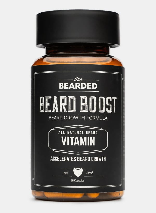 Live Bearded Beard Boost vitamins