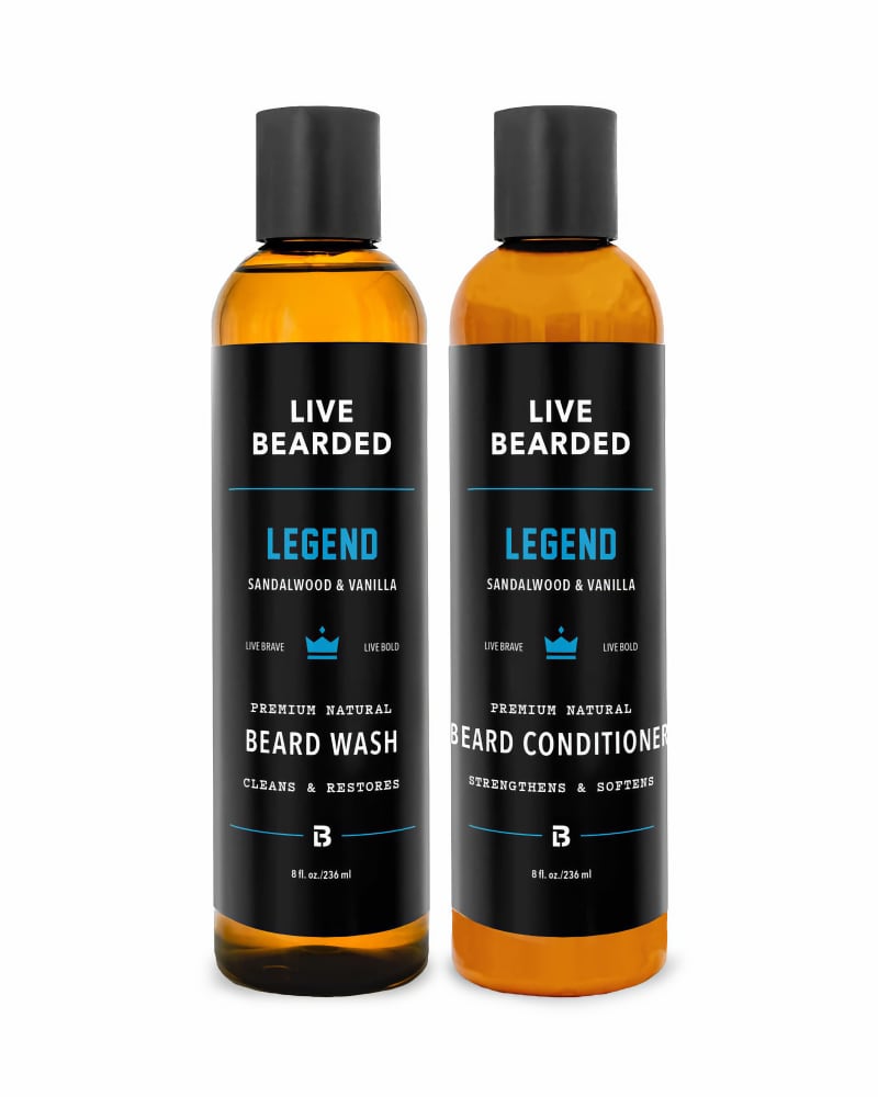 Live Bearded Beard wash kit