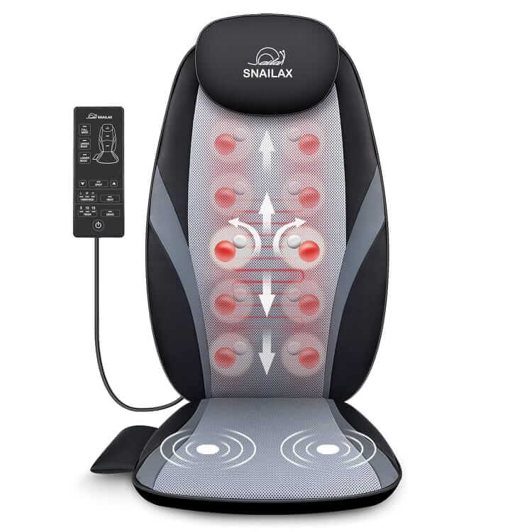 snailax shiatsu massage seat cushion