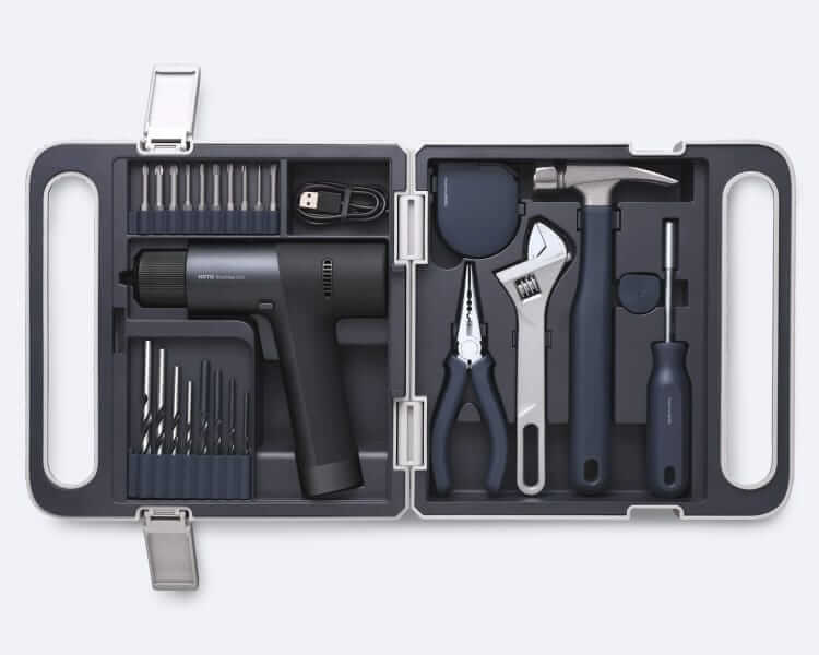 Hoto Tools 12v Brushless Drill Tool Kit