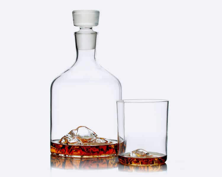 Whiskey Peaks Half Dome Decanter