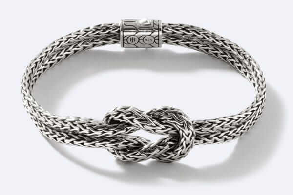 John Hardy Sterling Silver Love Knot Bracelet