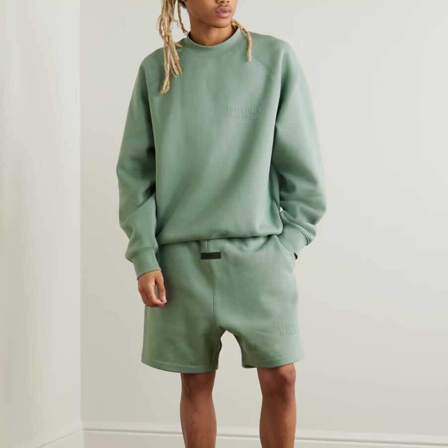 Fear of God Essentials Cotton-Blend Jersey Sweatshirt