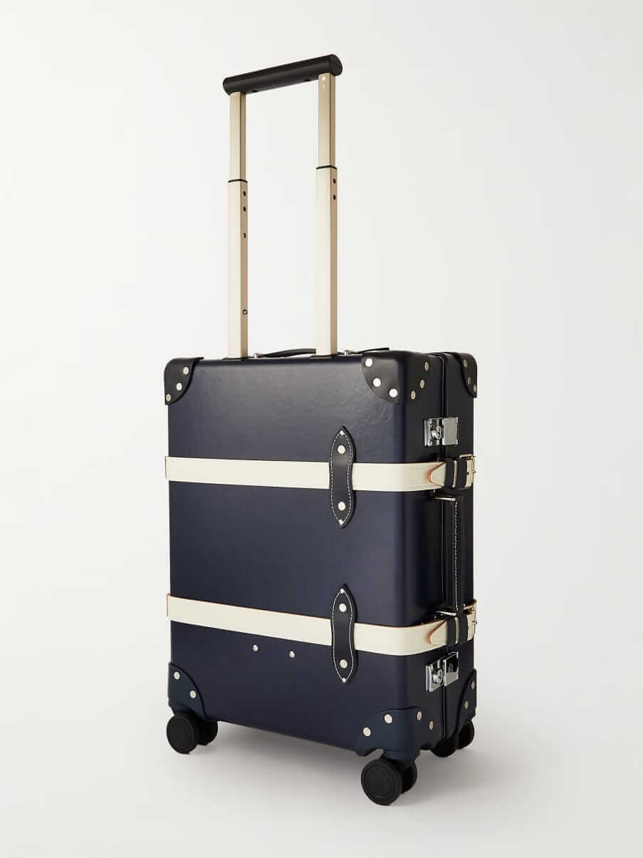 Globe-Trotter Centenary Leather-Trimmed Carry-On Suitcase