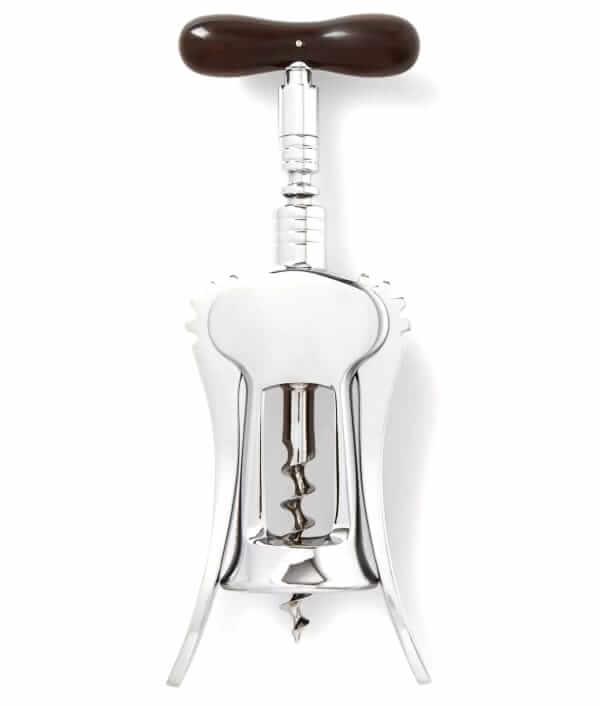 Lorenzi Milano Chrome and Ebony Corkscrew