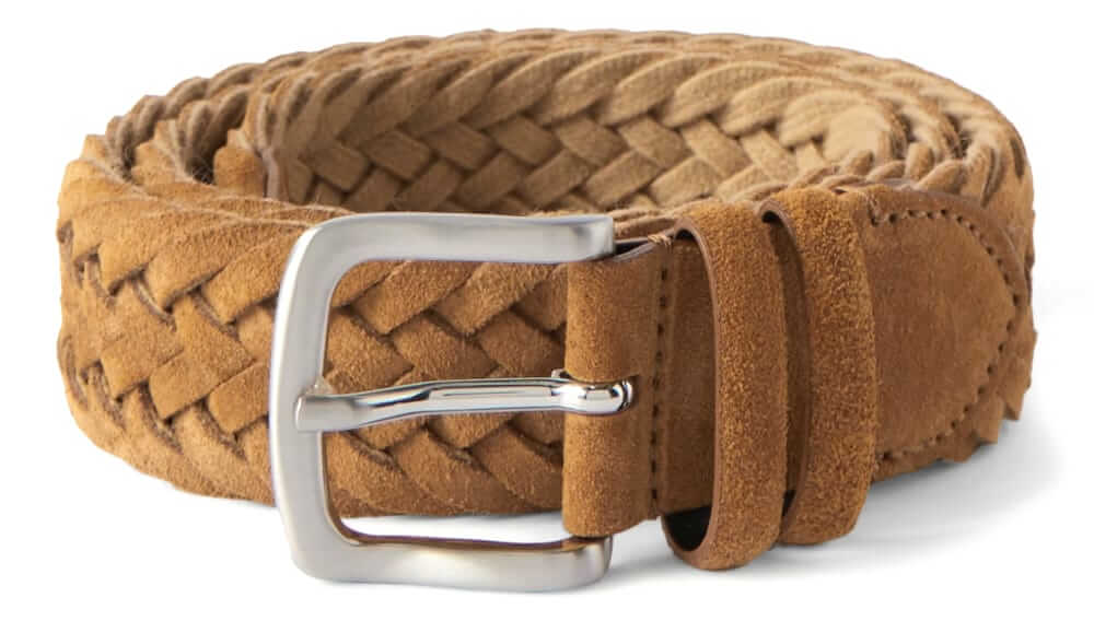 Mr P. Woven Suede Belt
