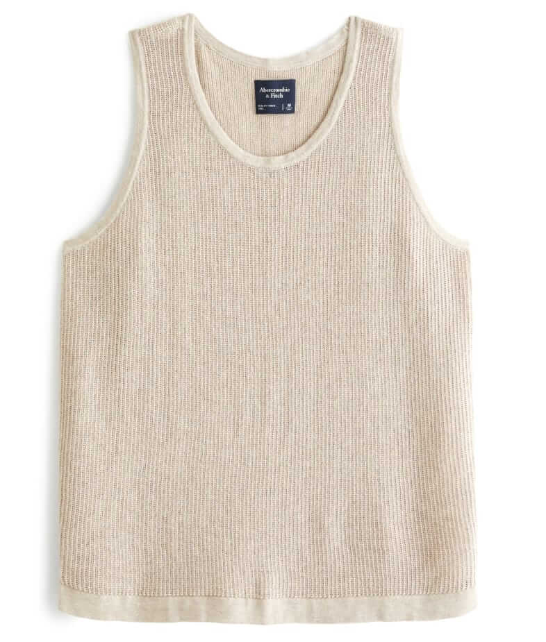 Abercrombie & Fitch Crochet knit tank
