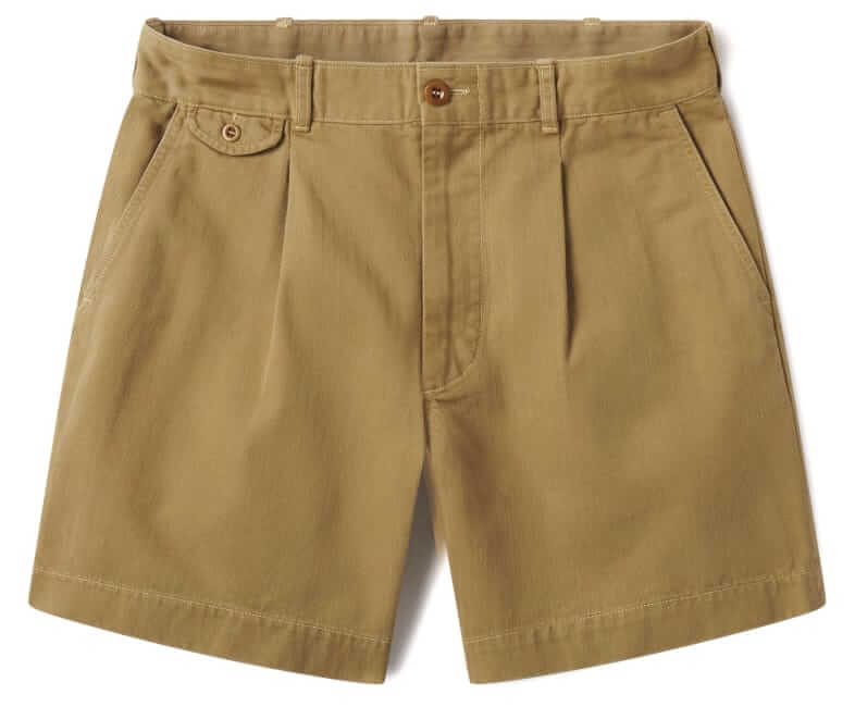 Buck Mason Herringbone twill short