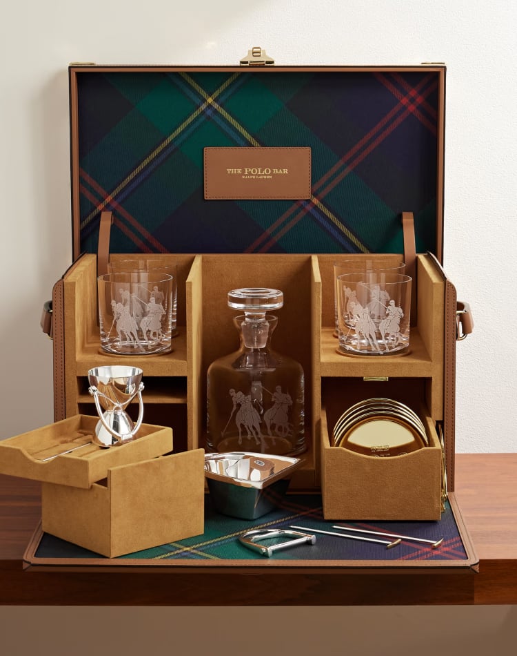 Ralph Lauren Home Lipton mixologist bar set
