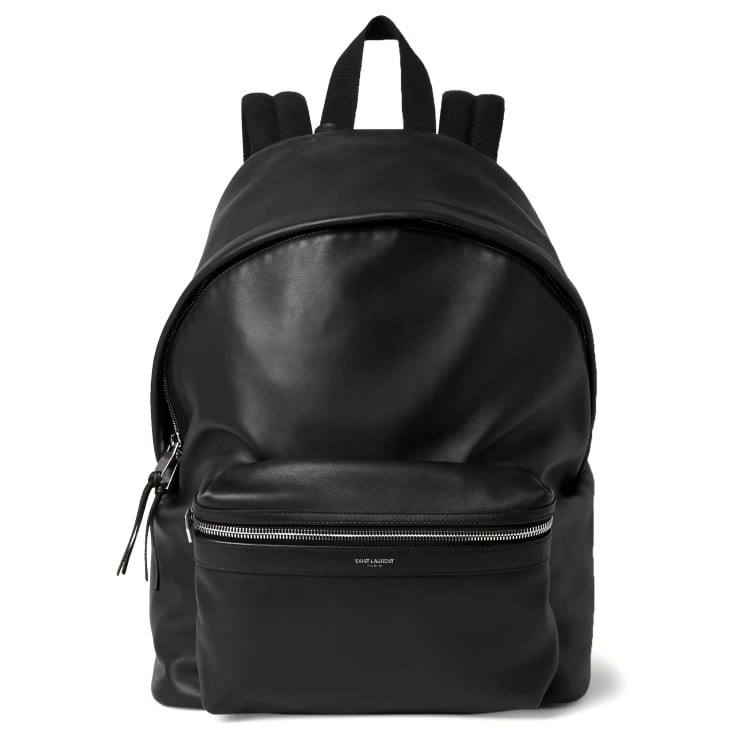 Saint Laurent City leather backpack