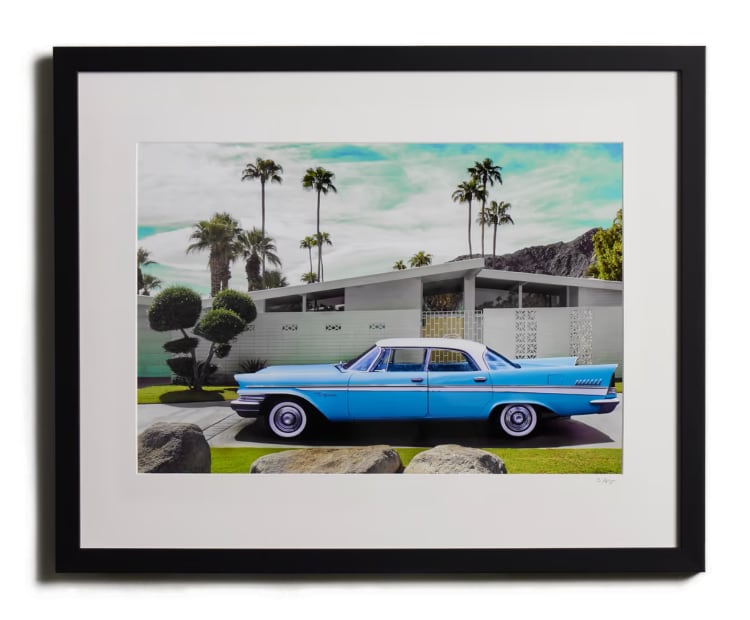 Sonic Editions Framed 1957 Chrysler print