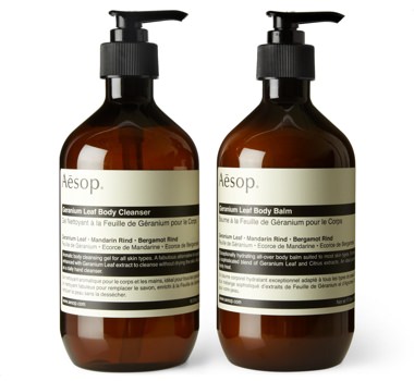 Aesop Duet Body Cleanser and Balm