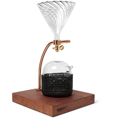 bi.du.haev Copper and Wood Pour-Over Stand