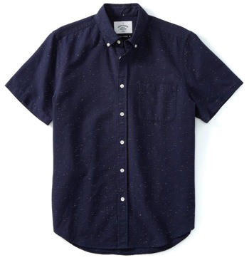 Portuguese Flannel Blur Short Sleeve Shirt