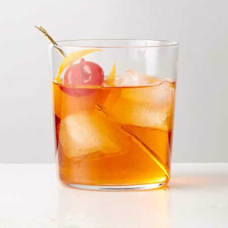 cb2 marta old-fashioned glass