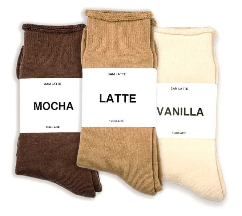 3am lattee coffee socks bundle