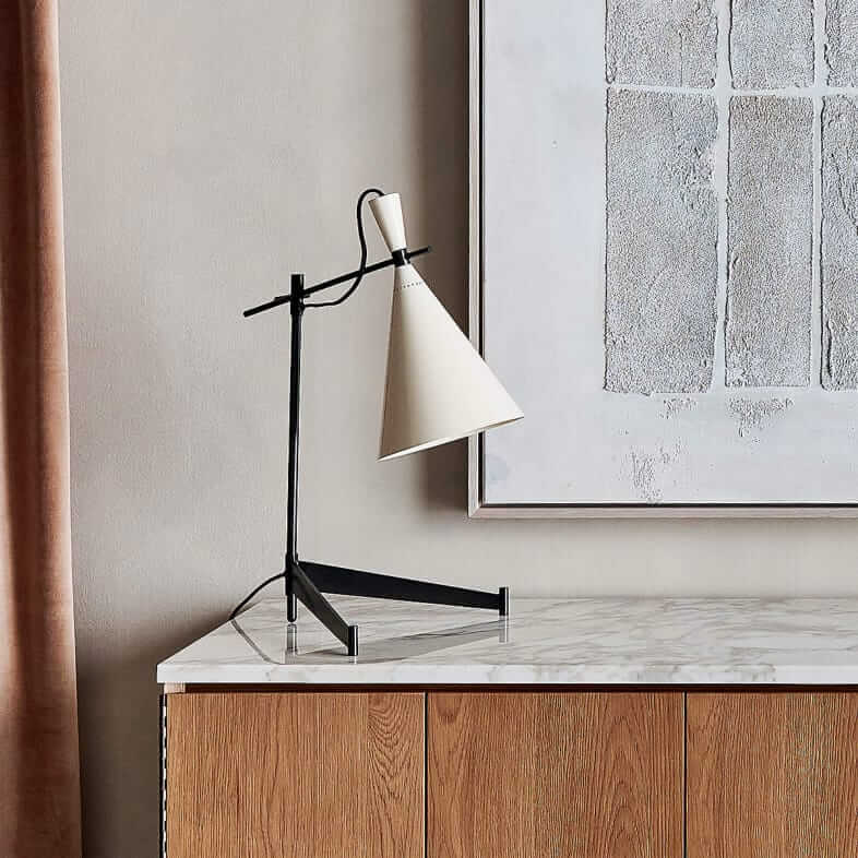 paul mccobb for cb2 exposior lamp