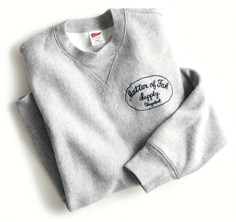 J.Crew x The Bear Heritage fleece sweatshirt