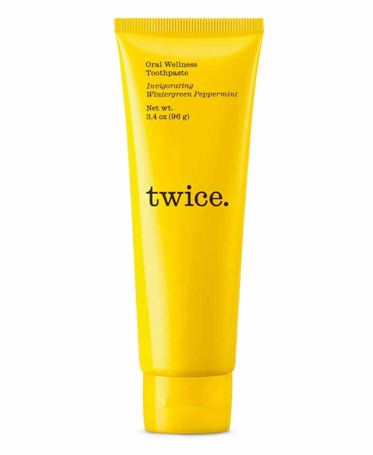 twice oral wellness toothpaste