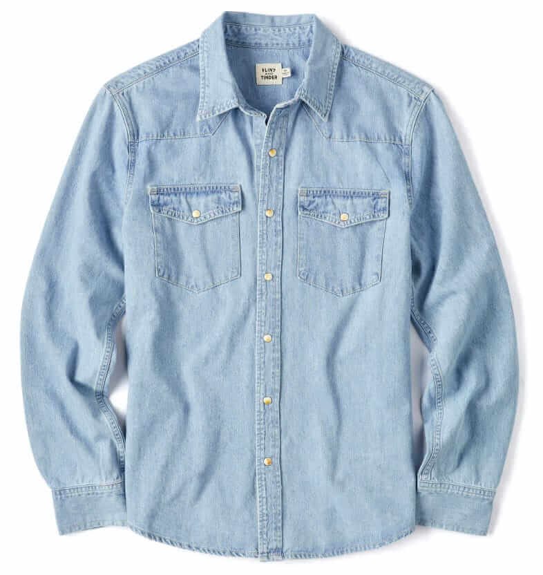 Flint and Tinder U.S.-made denim shirt