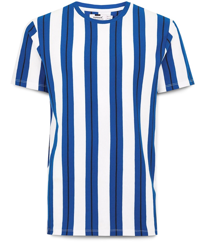 Topman Striped Pique T-Shirt