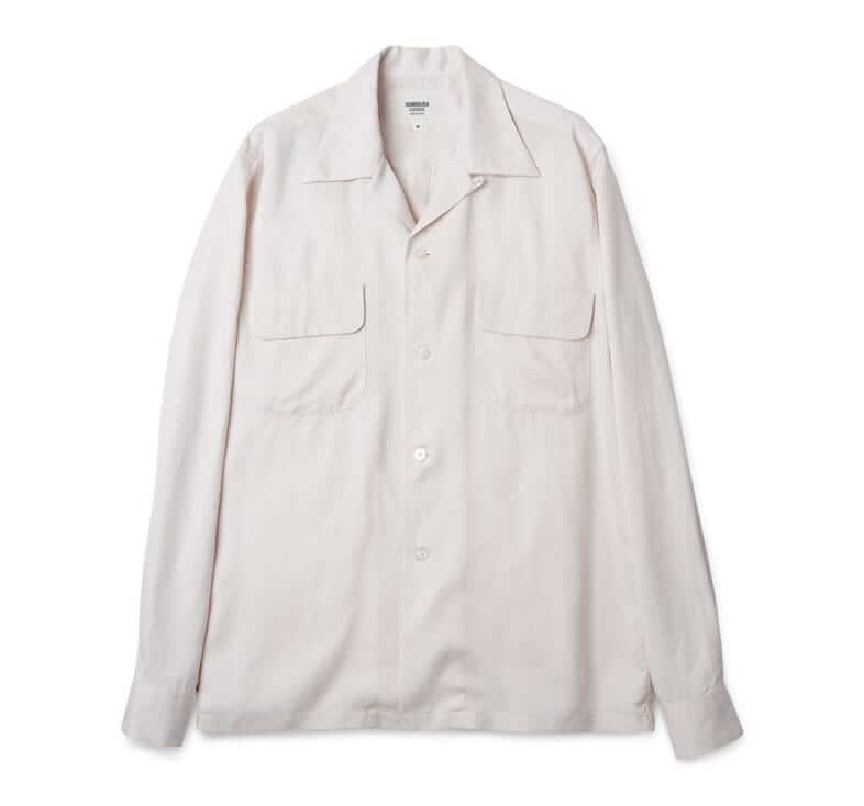 Kamaura Shirts Vintage open collar shirt