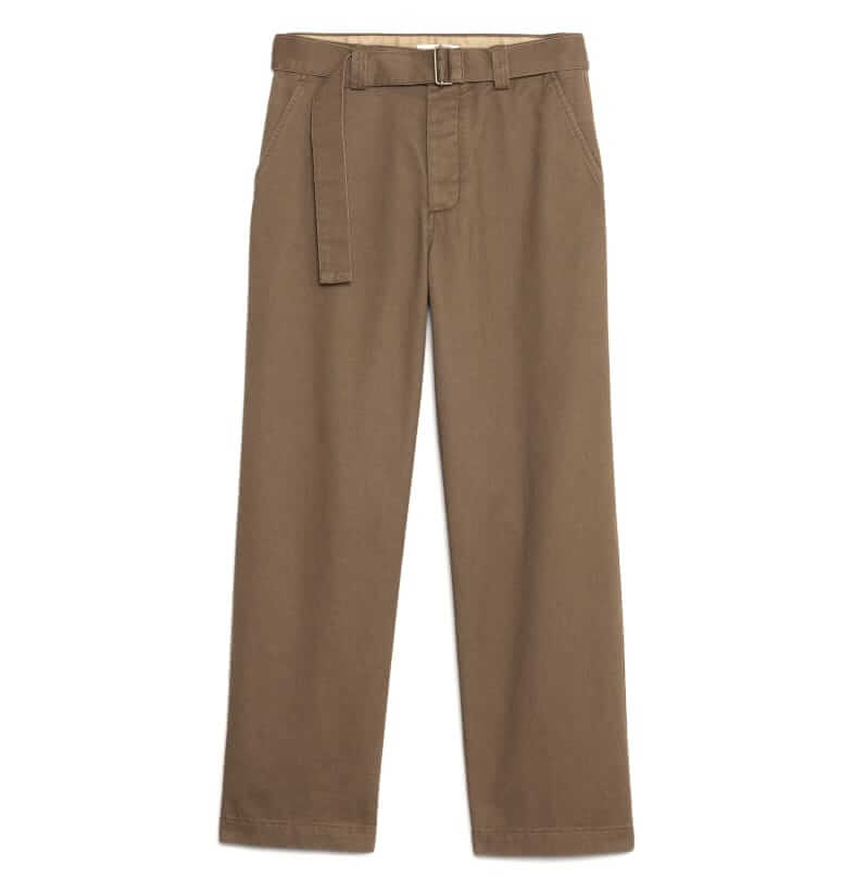 banana republic loose chino with belt