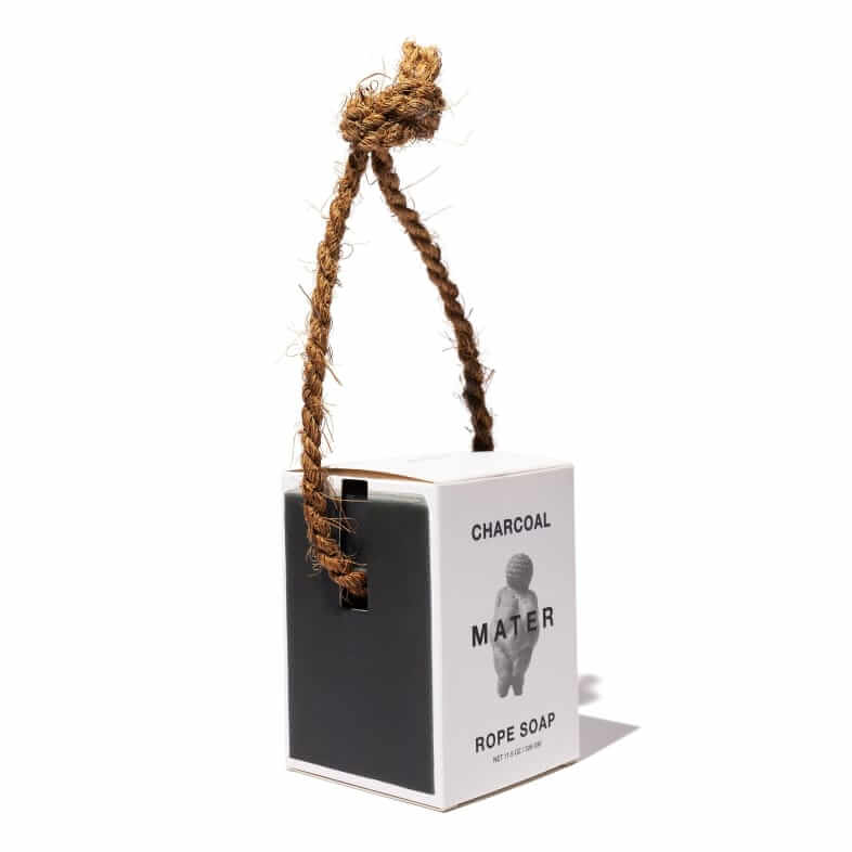 Mater Charcoal rope soap