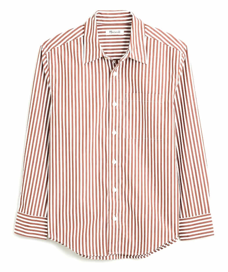 Madewell poplin easy shirt