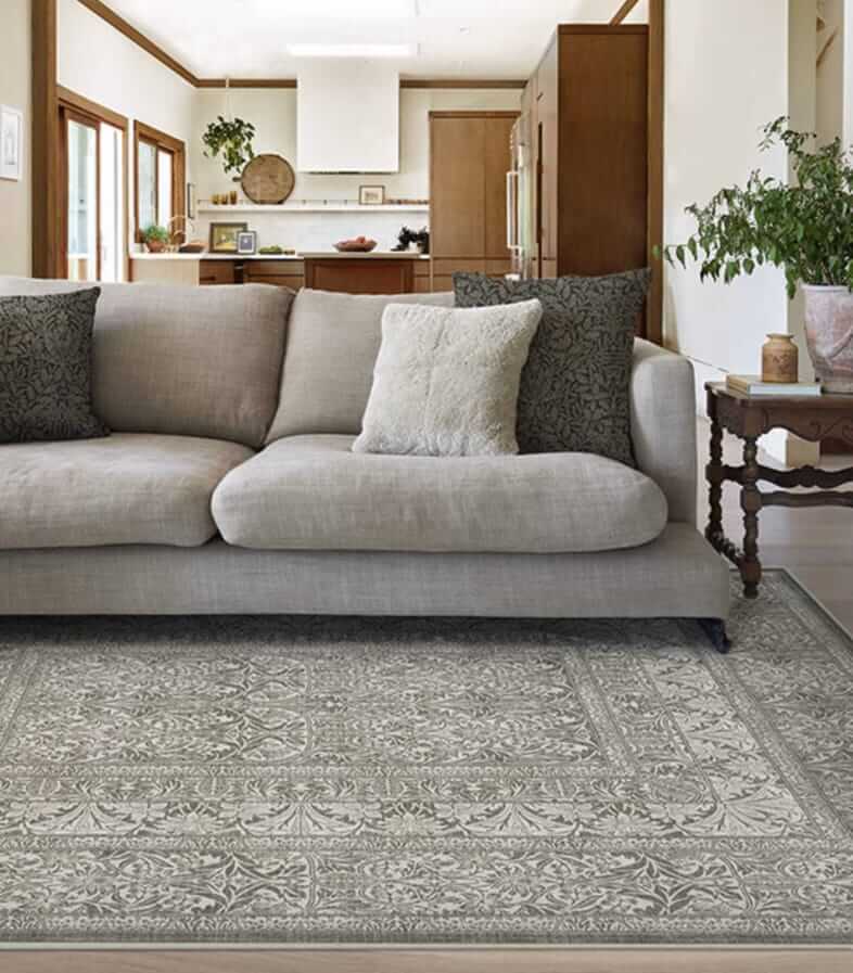 Ruggable bluebell grey rug