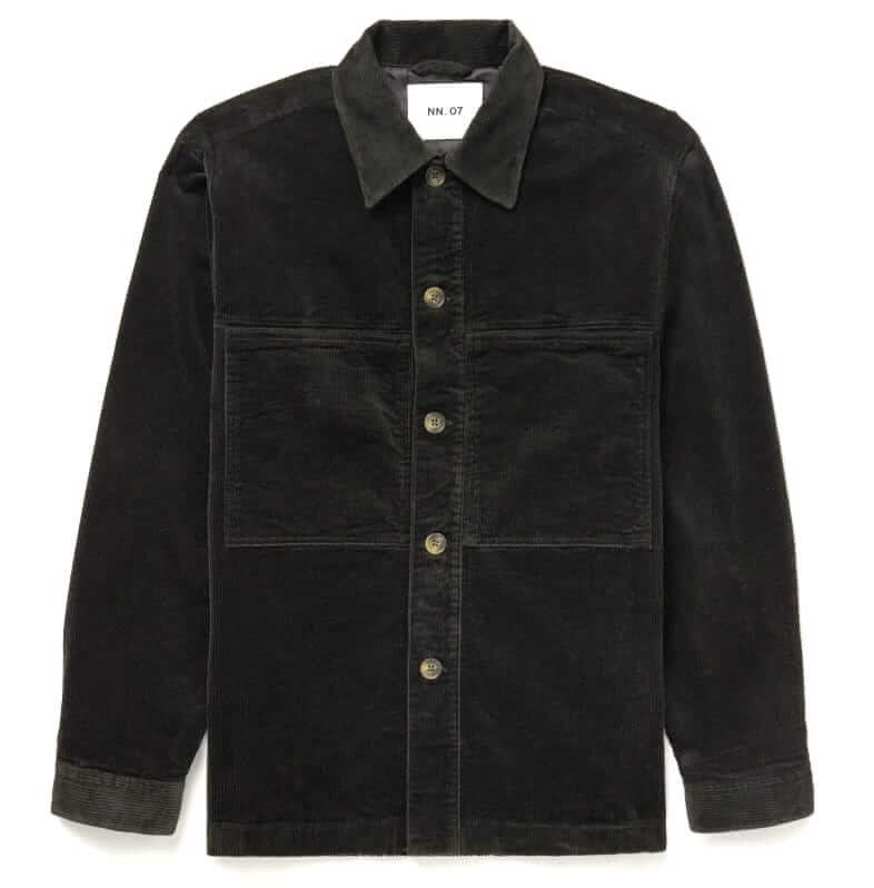 NN07 Stretch corduroy overshirt