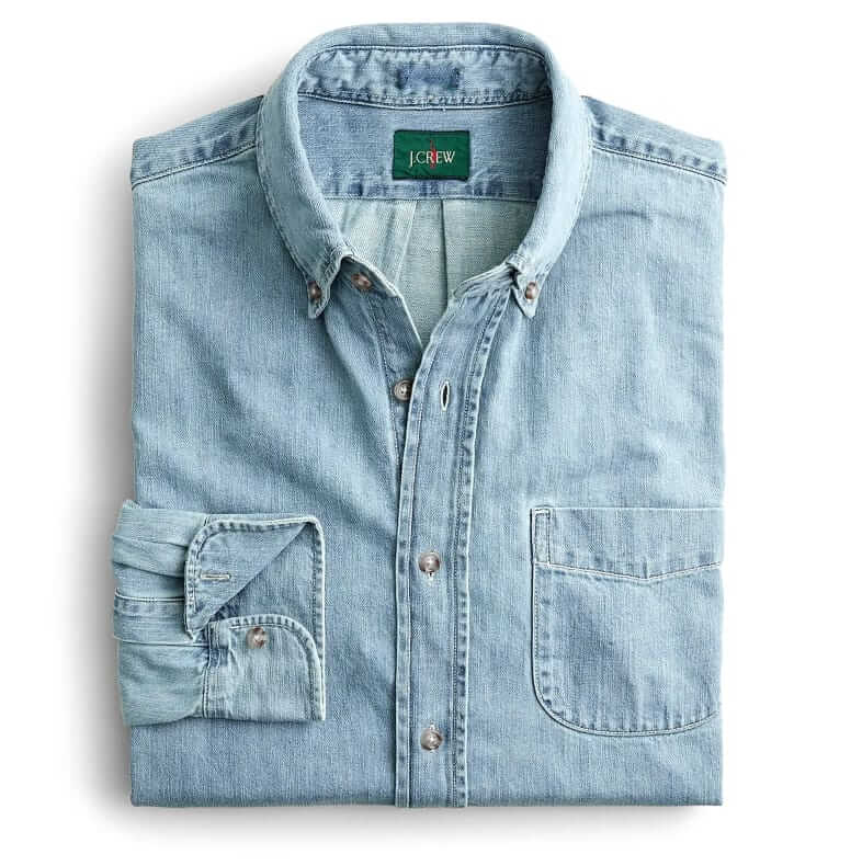 J.Crew Giant-Fit Denim Shirt